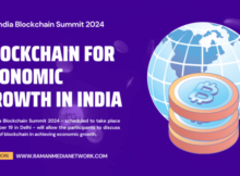 How India Plans to Deploy Blockchain for Economic Growth. India Blockchain Summit 2024. Photo: RMN News Service