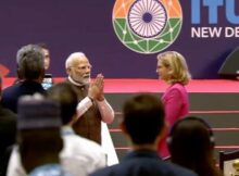 PM Narendra Modi Opens World Conference on the Future of Technology on October 15, 2024. Photo: ITU