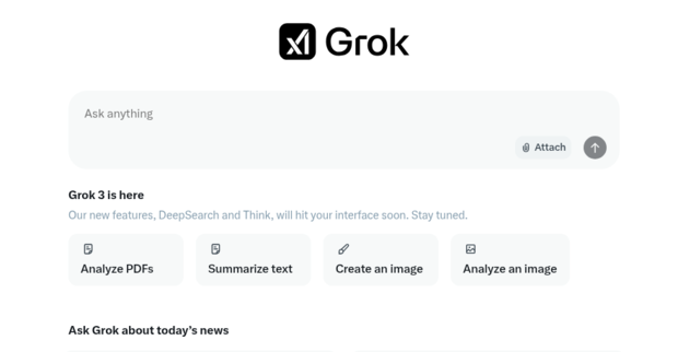 Grok 3 Screenshot